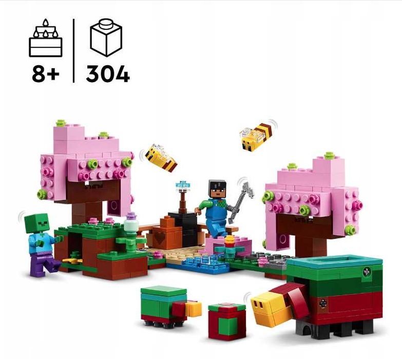 LEGO MINECRAFT Wiśniowy ogród 21260