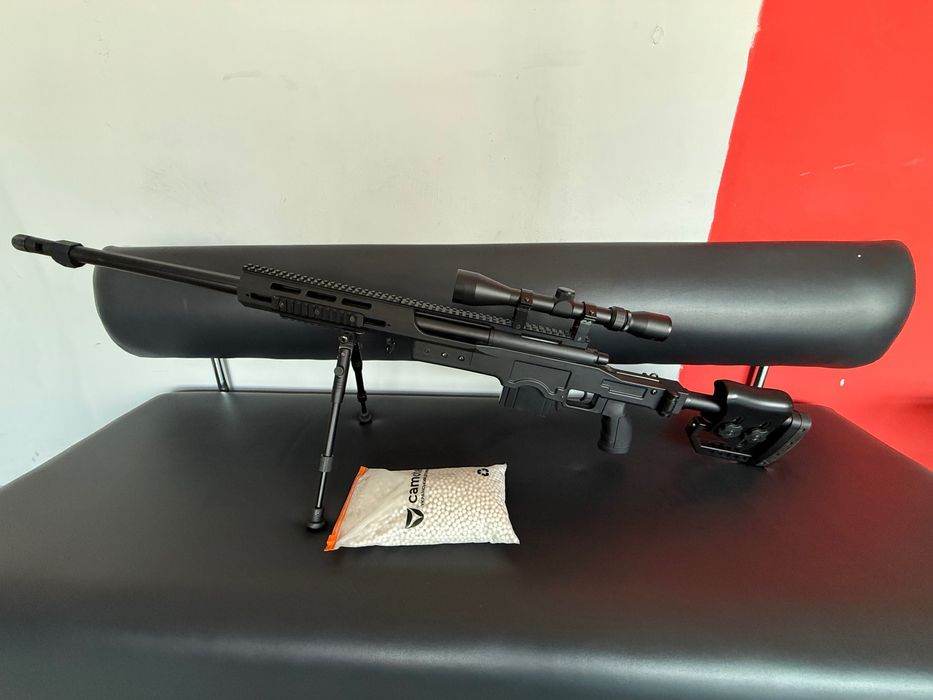 Дитяча гвинтівка з оптикою і сошками