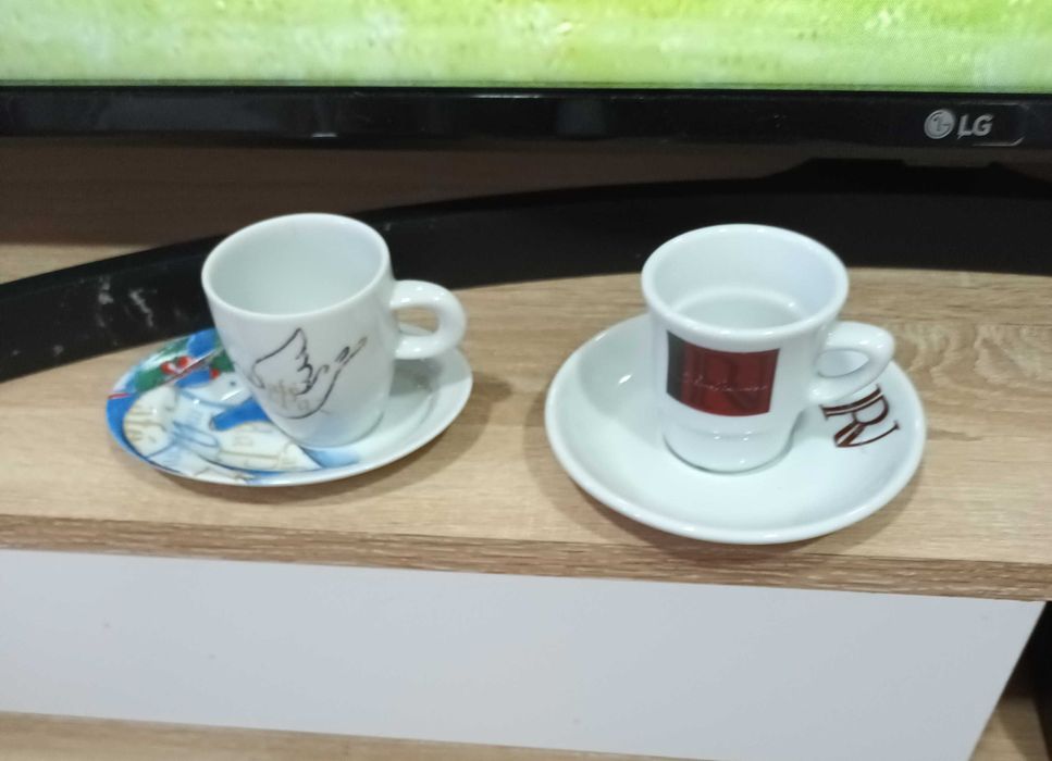 Chavenas do café Delta