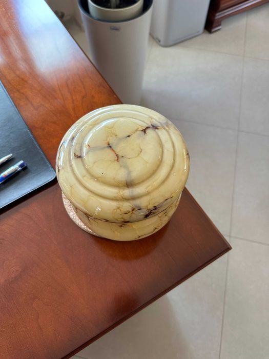 Klosz Art Deco w idealnym stanie