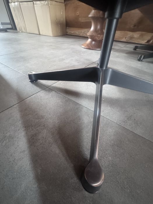 Vitra lounge  chair + ottoman fotel  walnut