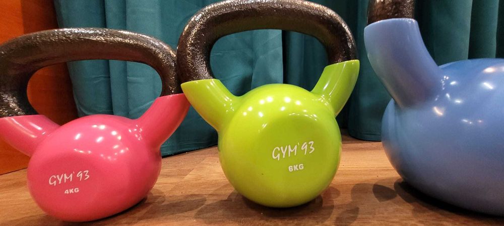 Kettle zestaw do 32 kg NOWE Siłownia Dzwony Kettlebells