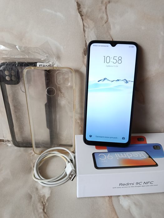 Xiaomi Redmi 9C NFC (3/64 ГБ) смартфон / телефон