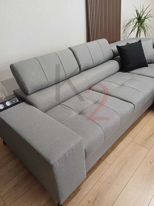 NOWOŚĆ, narożnik Fuks +USB, kanapa, sofa, łóżko  +gratis
