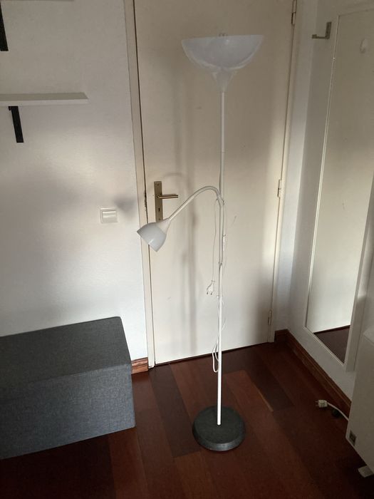 Candeeiro De Pé Branco