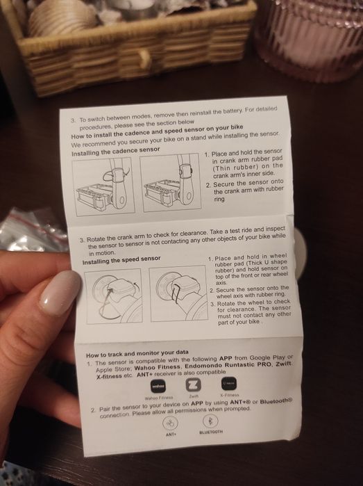 Czujnik Kadencji i Prędkości CDN200 nowy