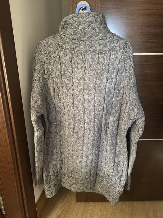 Casaco malha cinza Zara