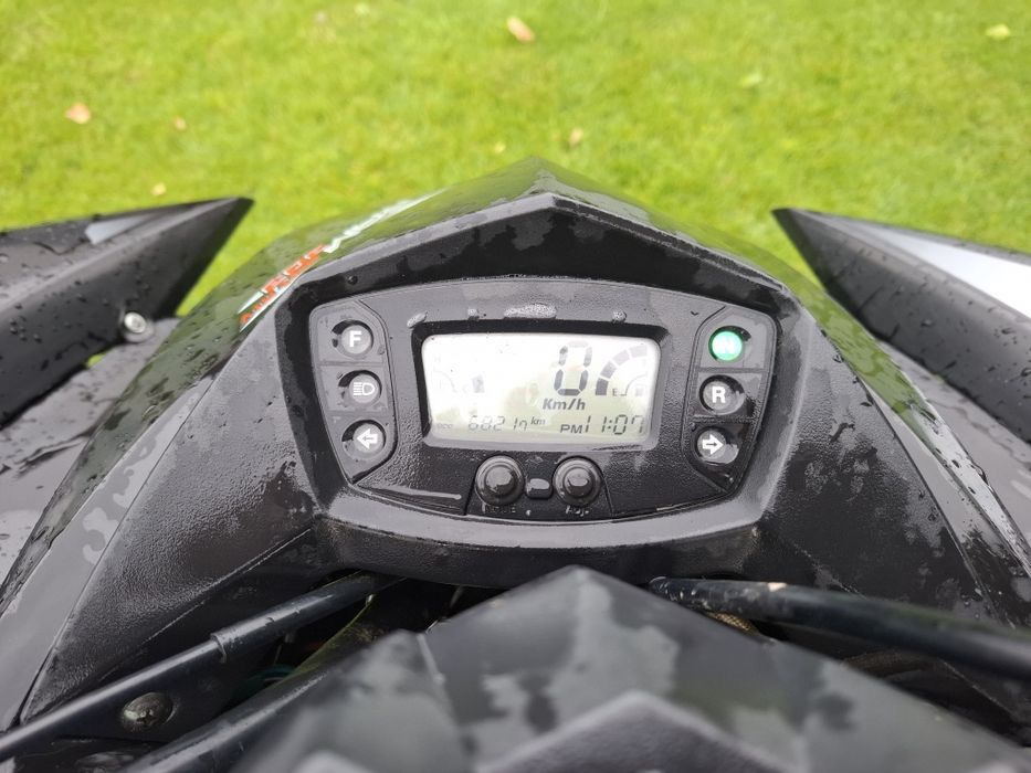 Quad SMC RAM 323. Skrzynia automatyczna.