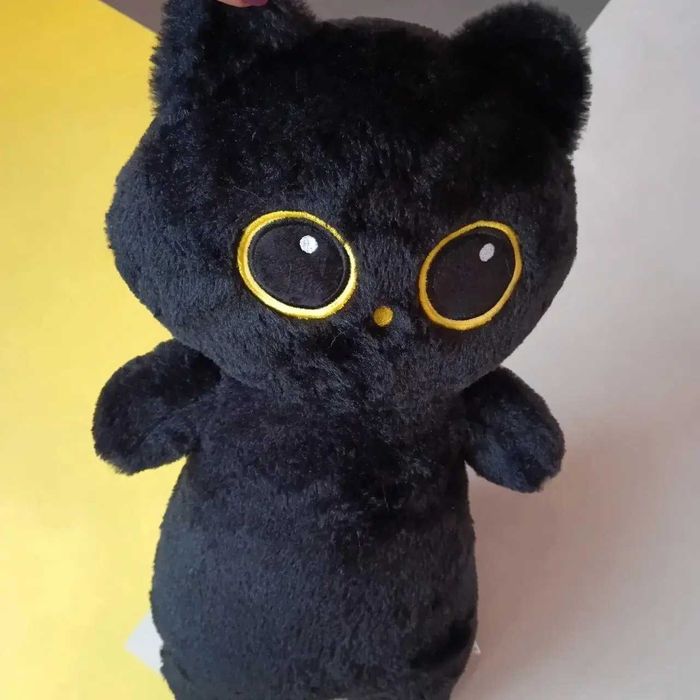 М'яка Іграшка Сова 40, 60, 80, 100 см, Подушка, Чорна, Сіра, Коричнева