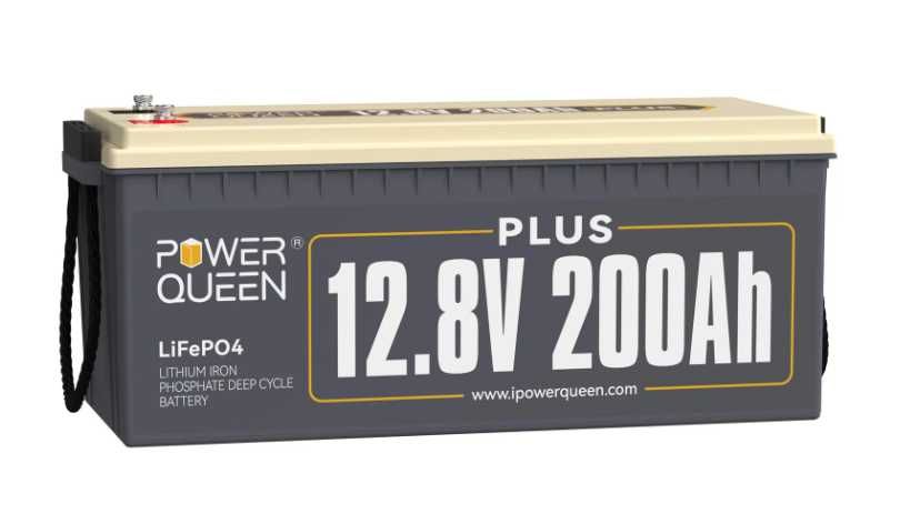 LiFePO4 12V 200Ah Plus Power Queen 200A BMS