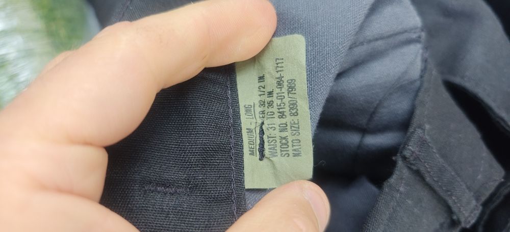 BDU Combat Trousers made in USA