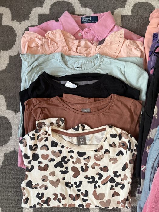 Mega paka zimowych ubrań 134 140