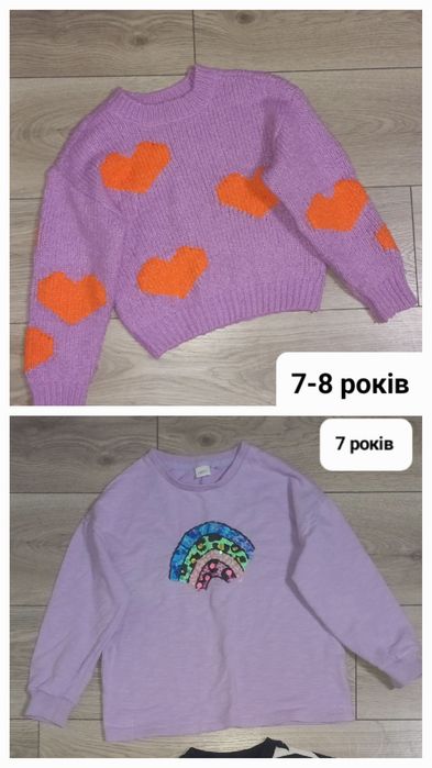 Кофта/світшот/светр/кенгурка на дівчинку