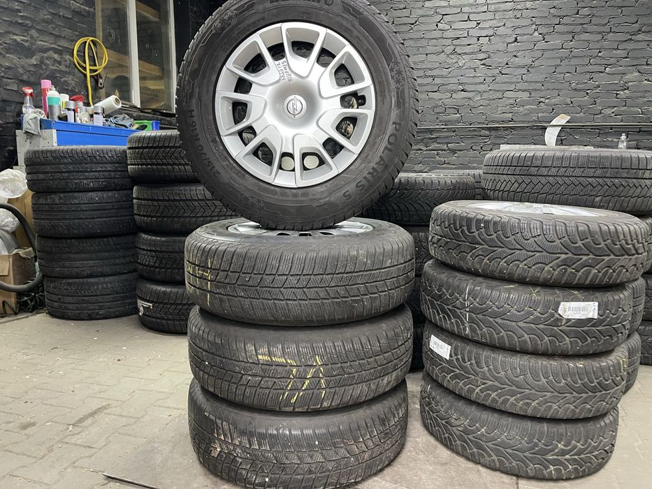 Диски метал OPEL Grandlang 5/108 R16 + 215/70R16 BARUM зима 8мм