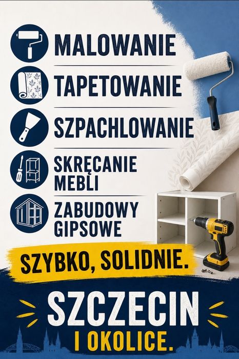 Pracę wykończeniowo- remontowe