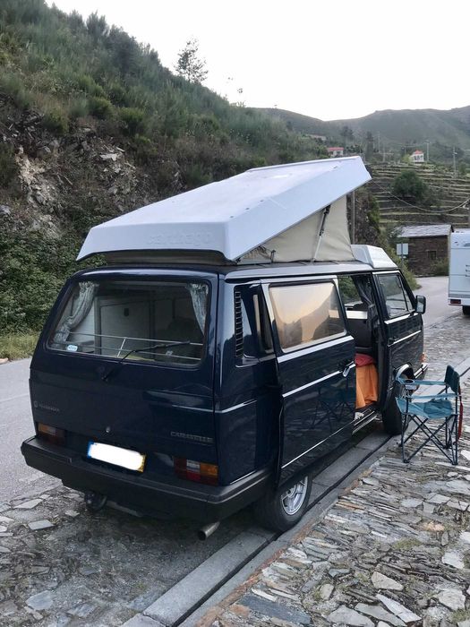 Caravana VW T3 clássica - restaurada