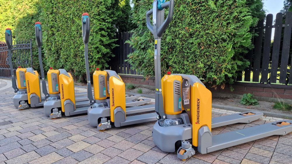 Nowy Jungheinrich Elektryczny Wózek Paletowy 115cm Paleciak 1500kg