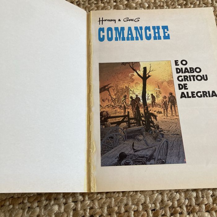 Coleção Comanche  8 Volumes  2 Revistas  Bertrand Distri Vechi  Hermann & Greg