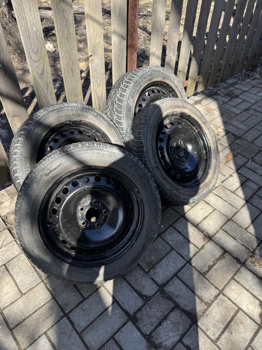 Резина зимняя шип с дисками 5x108 205 55 r16
