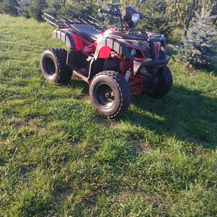 Quad  czerwony 250 cc i Massi 300cc