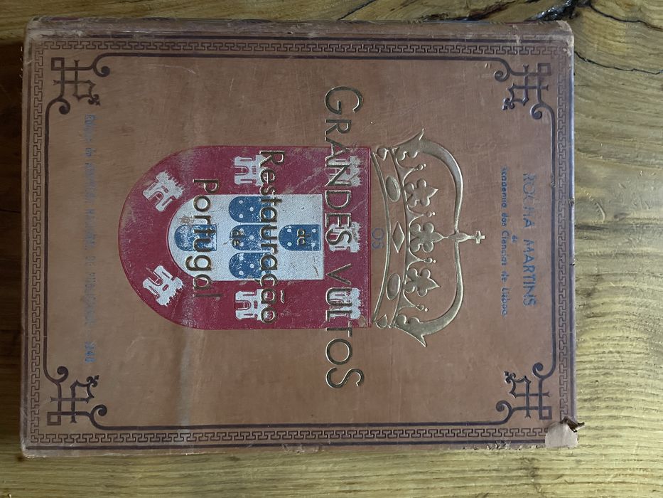 Livro Grandes Vultos da Restauração de Portugal