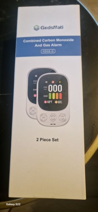 Detektor-alarm bezpieczeństwa 2 sztuki