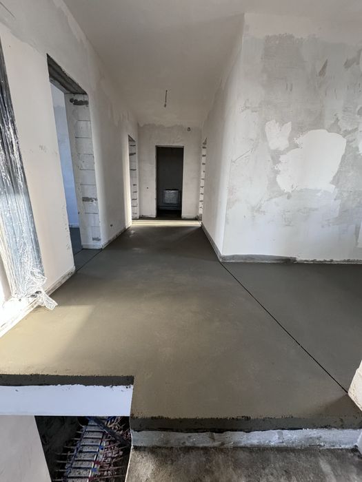 Стяжка пола Стяжка підлоги Машинна Напівсуха Полусухая Київ та обл