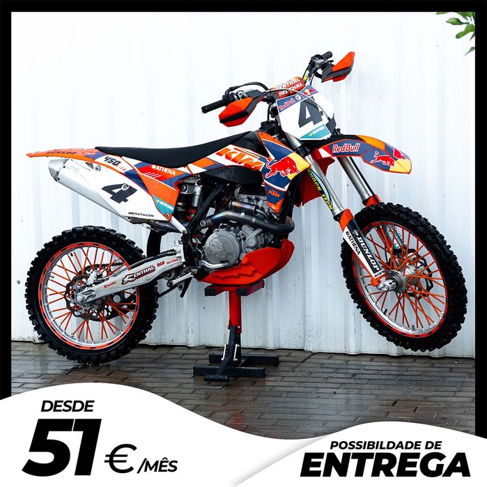 KTM SXF 450 START ELÉTRICO ATÉ 51€/MÊS