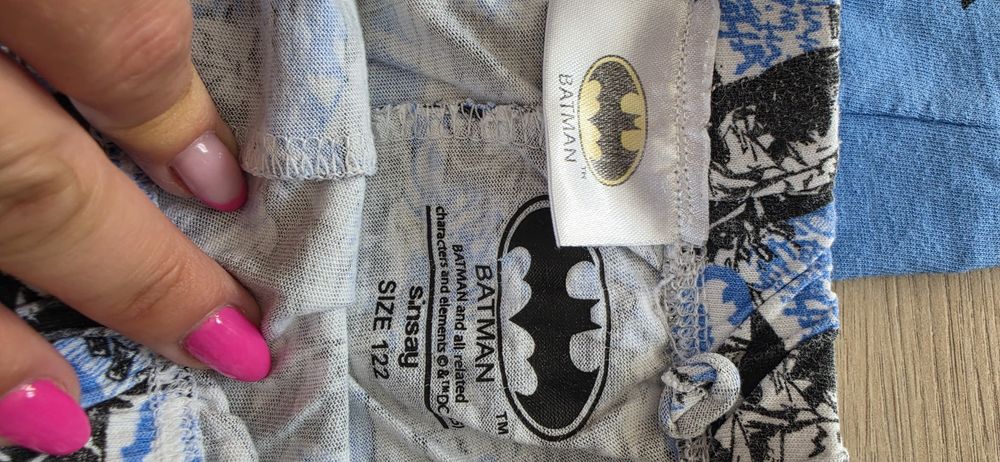 Piżama dla chłopca 122 batman