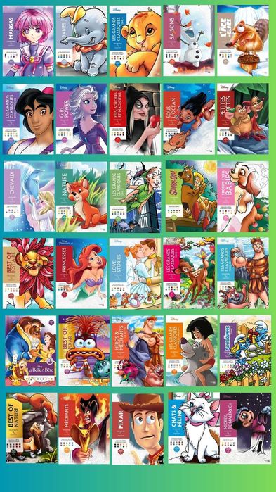 Розмальовка Дісней Принцеси Love Story маркери Франція оригінал