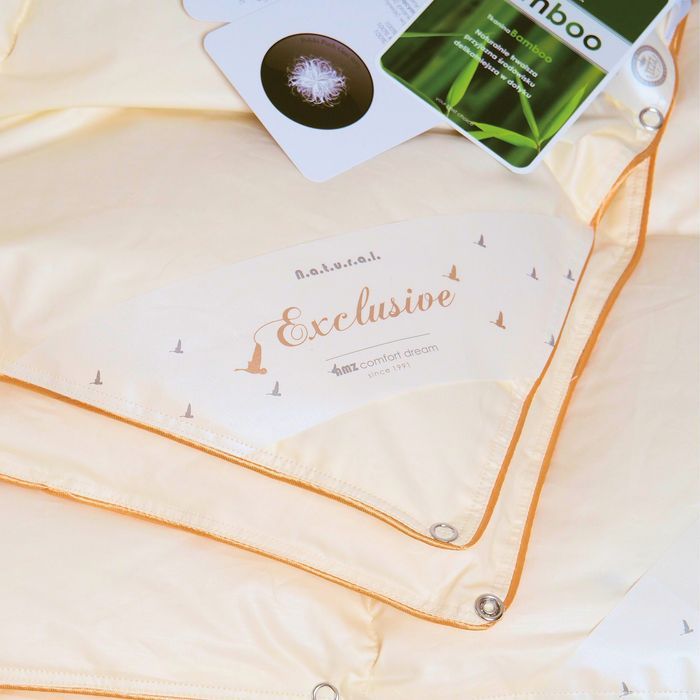 Kołdra AMZ DREAM 4 PORY ROKU puch 90% 200x220cm Kremowy