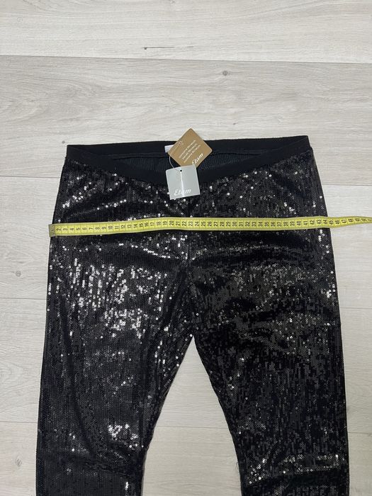 Продам лосины с пайетками Etam новые