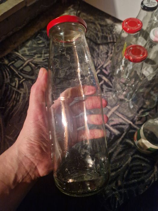 Oddam butelki szklane 1L