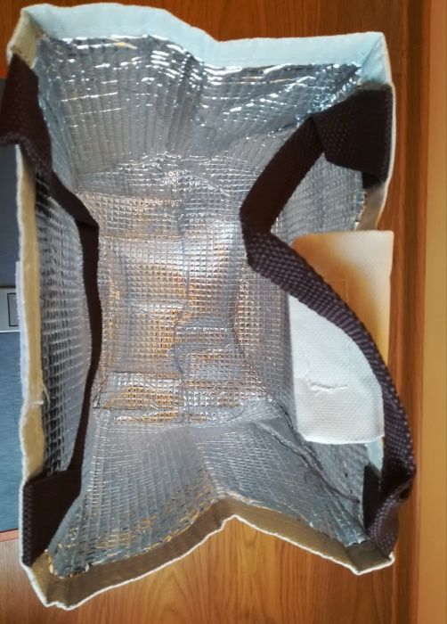 Torebka termiczna z flamingami