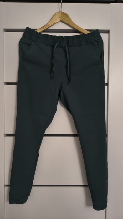 Spodnie damskie butelkowa zieleń Diverse