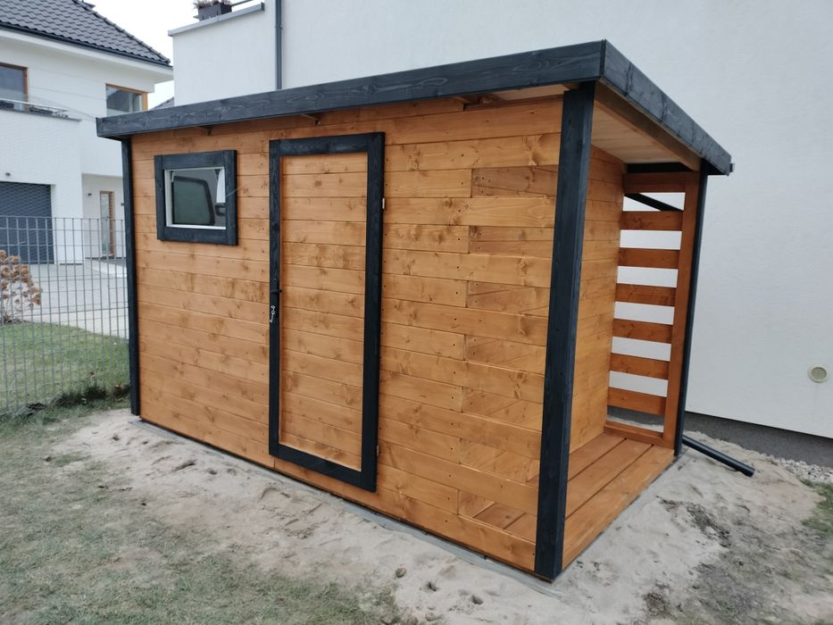 Domek ogrodowy narzędziowy szopka