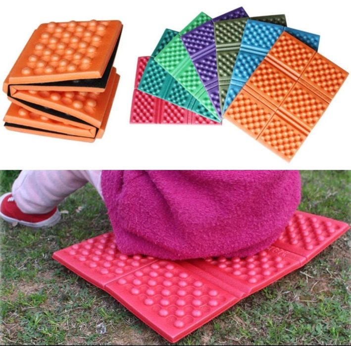 Новая подстилка сидушка коврик каремат туристический с пенки піддупник