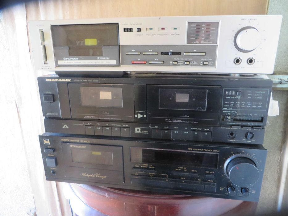 Decks: Marantz/Pioneer