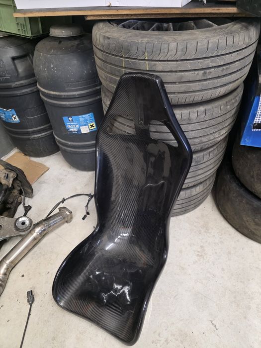 Fotel carbon kjs, drag, kart, sim