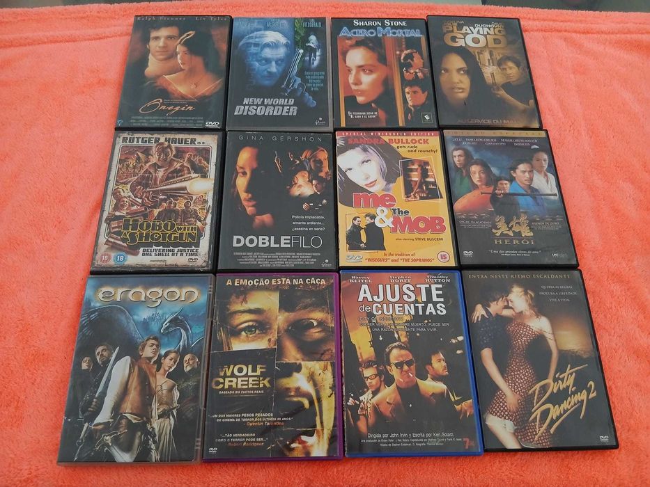 8-Coleção de 1009 filmes em muito bom estado.