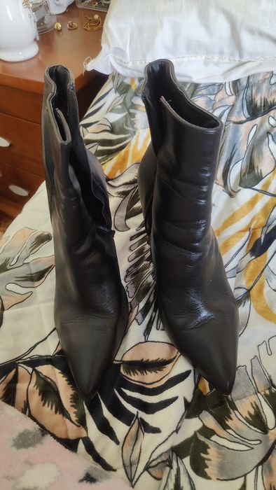 Bota de couro legítimo