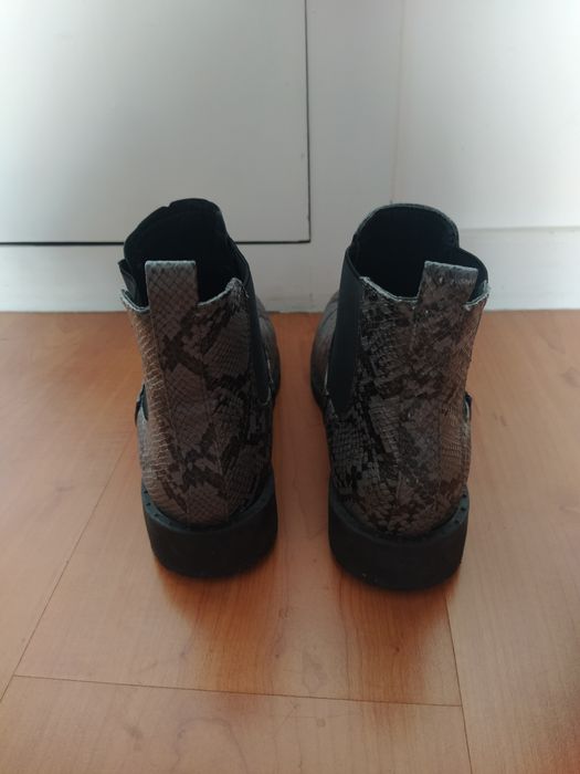 Botas Seaside Pele de cobra