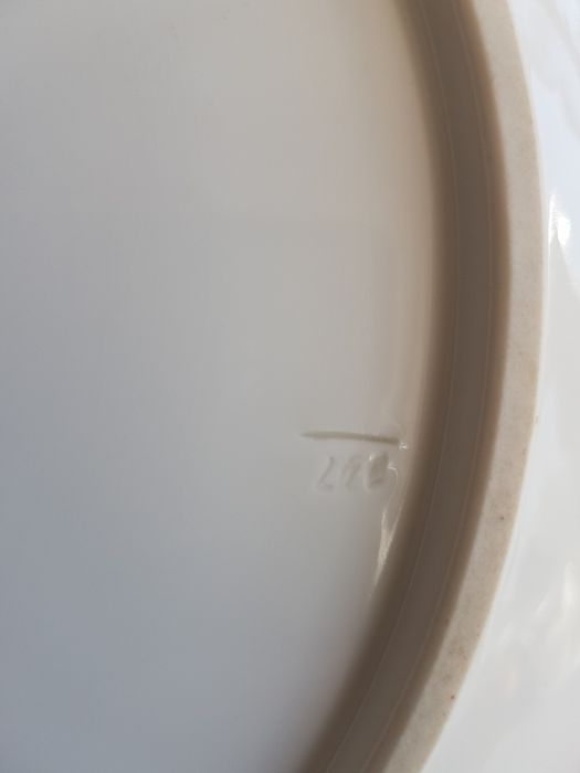 Talerz Patera Miśnia porcelana Miśnieńska 102 pułk