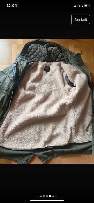 Kurtka parka z podpinką