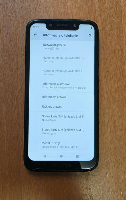 Telefon Motorola G7 dual sim sprawny