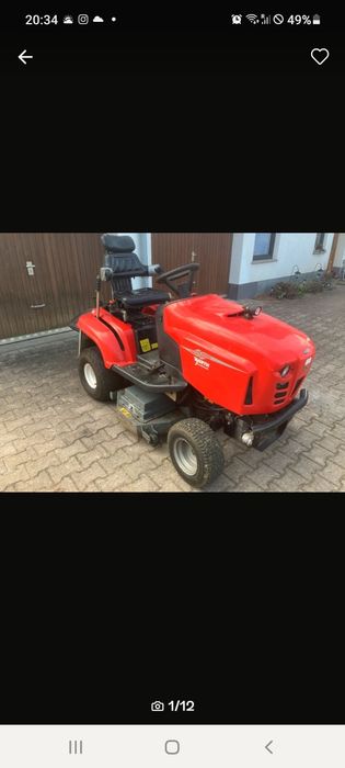 Traktorek kosiarka Faga z koszem