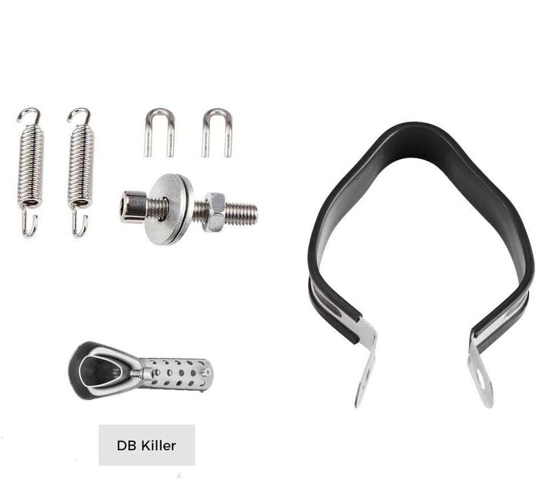 Wydech Sportowy Tłumik Uniwersalny LONG 47CM Długi Carbon Akrapovic DB