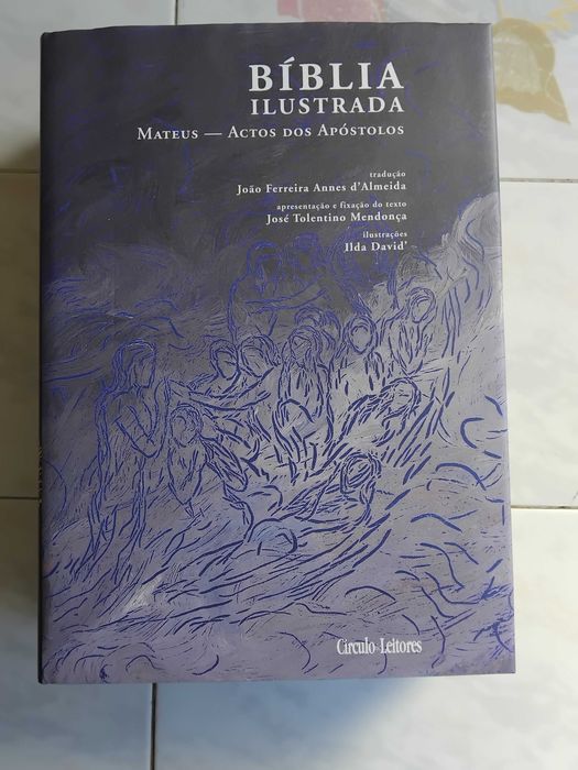 A BÍBLIA ILUSTRADA - 8 LIVROS - ESPECIAL PARA COLECIONADORES