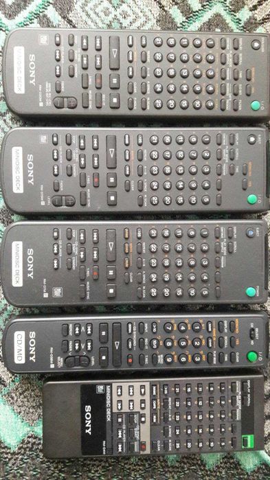 мини дисковые пульты д\у для дек-Sony-MDS\QS\ES\серии