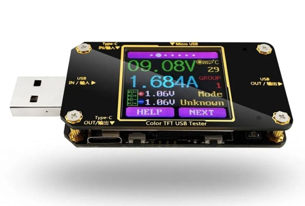 USB-тестер ATORCH A3  32В/7A